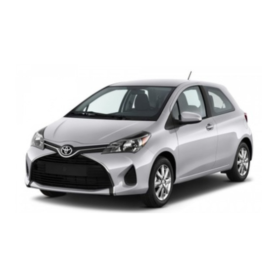 Toyota Yaris 2014 Manual Del Usuario