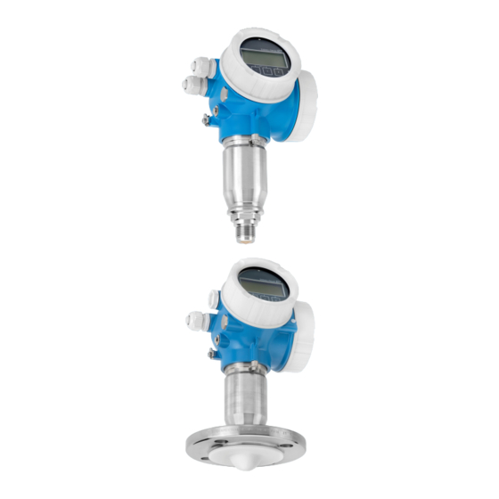 Endress+Hauser Micropilot FMR62 HART Manual De Instrucciones