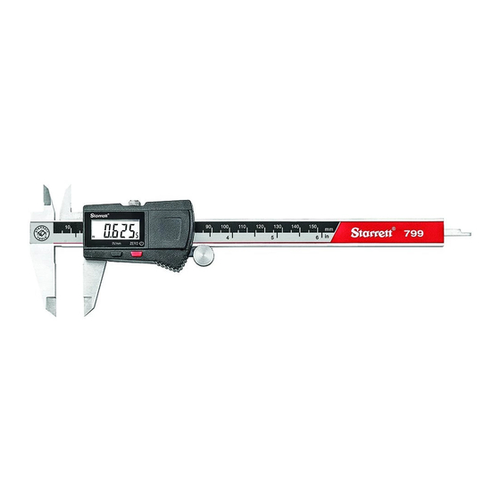 Starrett EC799 Manual Del Usuario
