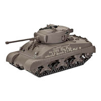 REVELL Sherman M4A1 & US-Infanterie Sturmgeschütz IV & deutsche Infanterie Manual De Instrucciones