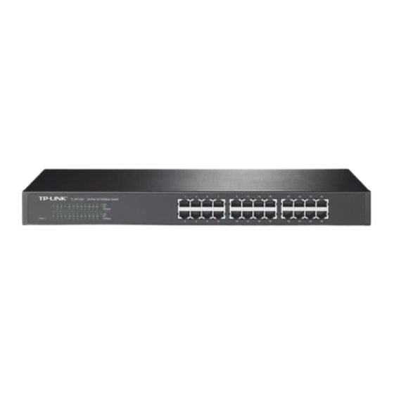 TP-Link TL-SF1016 Manual Del Usuario