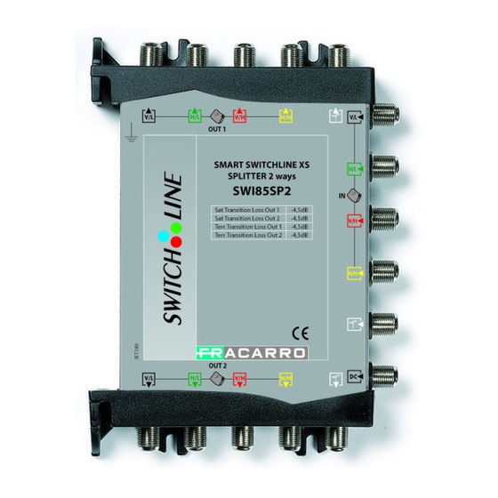 Fracarro SMART SWITCHLINE XS Guia De Inicio Rapido