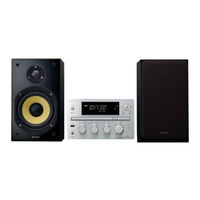 Sony CMT-G2BNiP Guía De Configuración Rápida