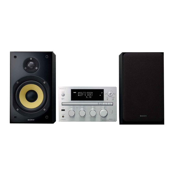 Sony CMT-G2NiP Instrucciones De Funcionamiento