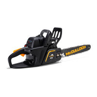 McCulloch CS 370 Manual De Instrucciones