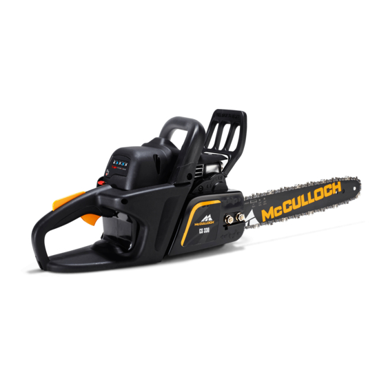 McCulloch CS 330 Manual De Instrucciones