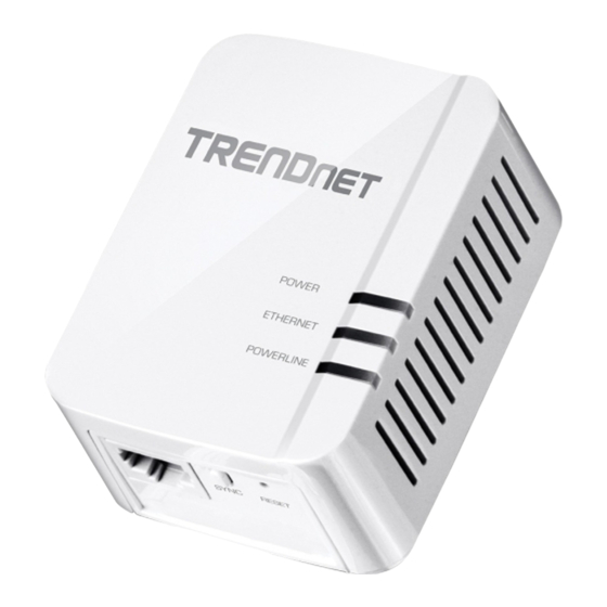 TRENDnet TPL-420E Guía De Instalación Rápida