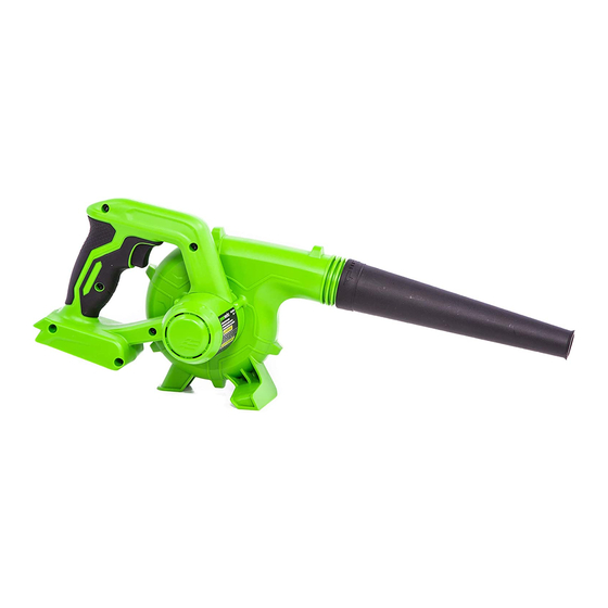 GreenWorks SBL24B00 Manual Del Operador