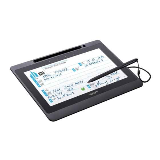 Wacom DTU-1141 Manual Del Usuario