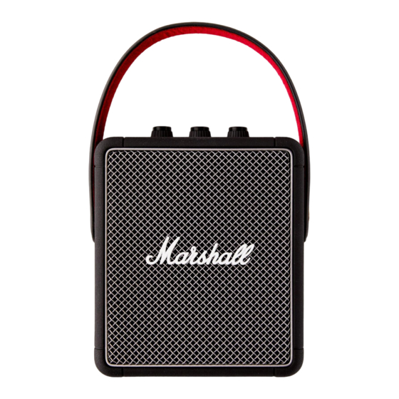 Marshall STOCKWELL II Guia De Inicio Rapido