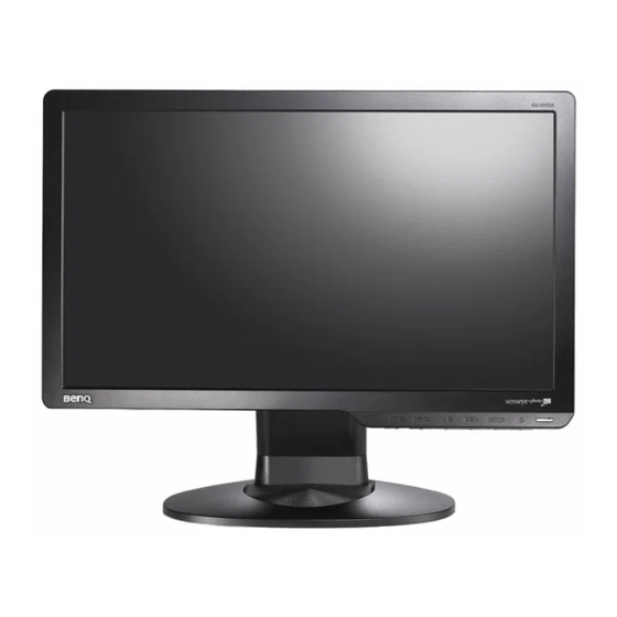 BenQ G610HDA Manual Del Usuario