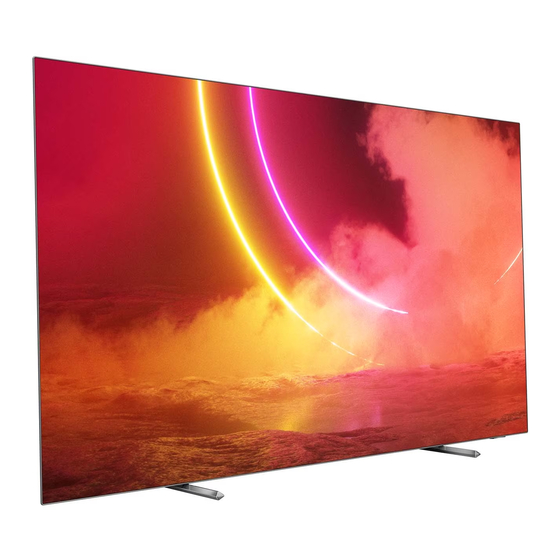 Philips 55OLED805 Manual De Usuario