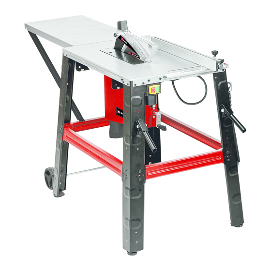EINHELL TC-TS 315 U Manual De Instrucciones Original