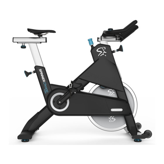 Precor SPINNER CHRONO POWER Guía De Inicio