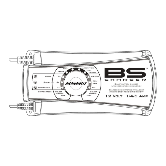 BS Charger BS60 Manual De Instrucciones