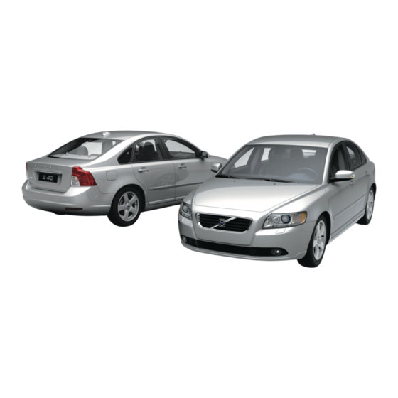 Volvo S40 Manual De Instrucciones
