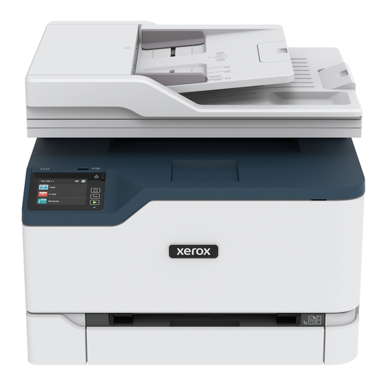 Xerox C235 Guía De Uso Rápido