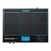 Alesis SAMPLEPAD PRO Guia Del Usuario