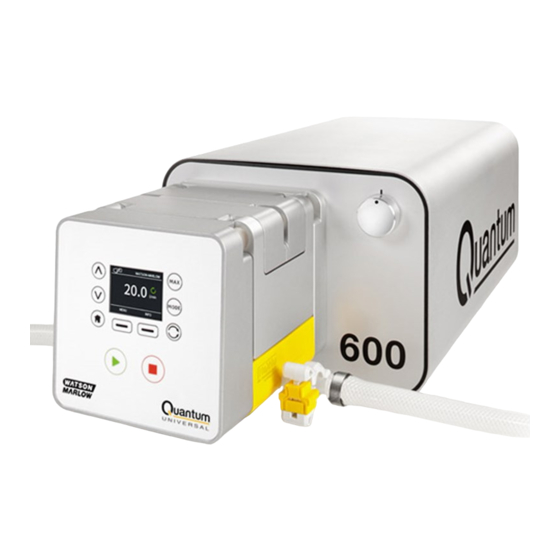 Watson Marlow Pumps Quantum 600 Universal Manual Del Usuario