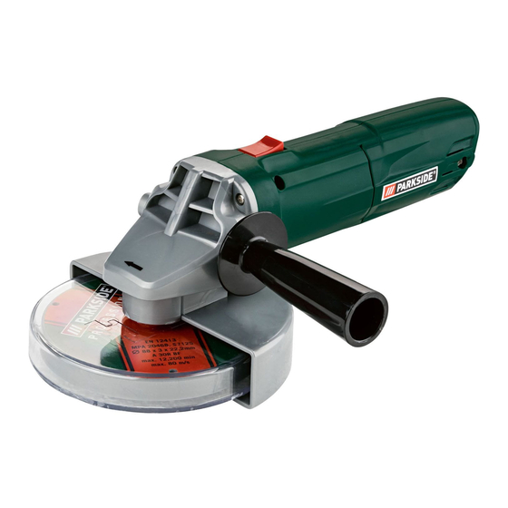 Parkside PP 125 A1 Instrucciones De Funcionamiento Y De Seguridad