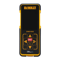 DeWalt DW0165N Manual Del Usuario