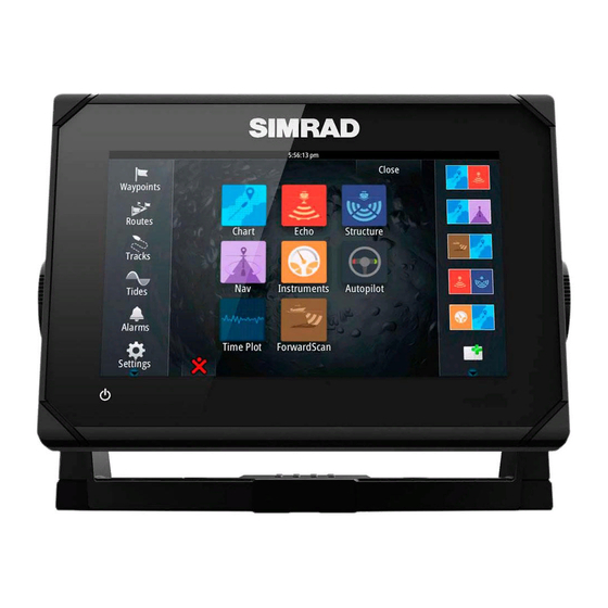 Simrad GO7 Manuales