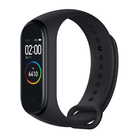 Mi Smart Band 4 Manual De Usuario