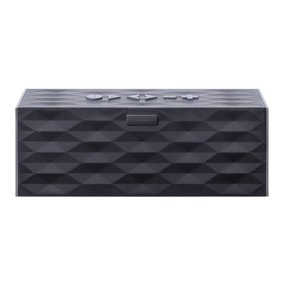 Jawbone BIG JAMBOX Guía Rápida De Inicio