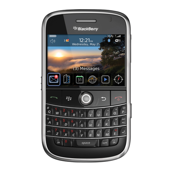 Blackberry Bold 9000 Manuales