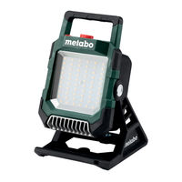 Metabo BSA 12-18 LED 2000 Manual Original