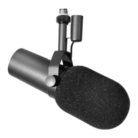 Shure SM7B Guía De Usuario
