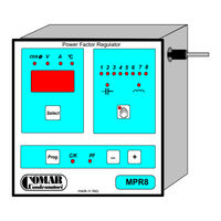 Comar Condensatori MPR8 Serie Manual De Instrucciones