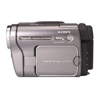 Sony Handycam CCD-TRV438E Manual De Instrucciones