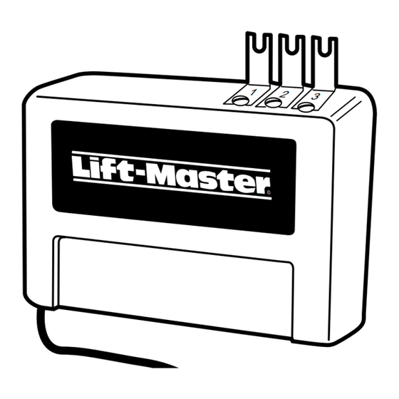 Lift-Master 7430E Manual Del Usuario