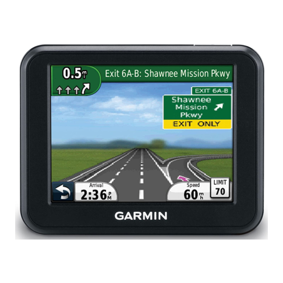Garmin nuvi 30 Manual Del Usuario
