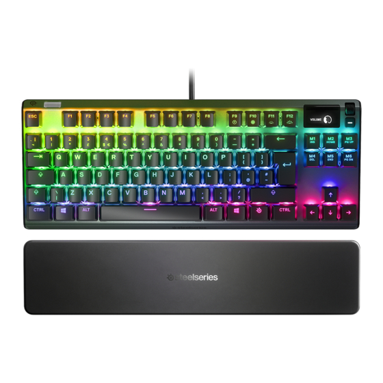 SteelSeries APEX PRO TKL Guía De Información Del Producto