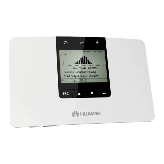 Huawei SmartLogger1000 Guía Rápida
