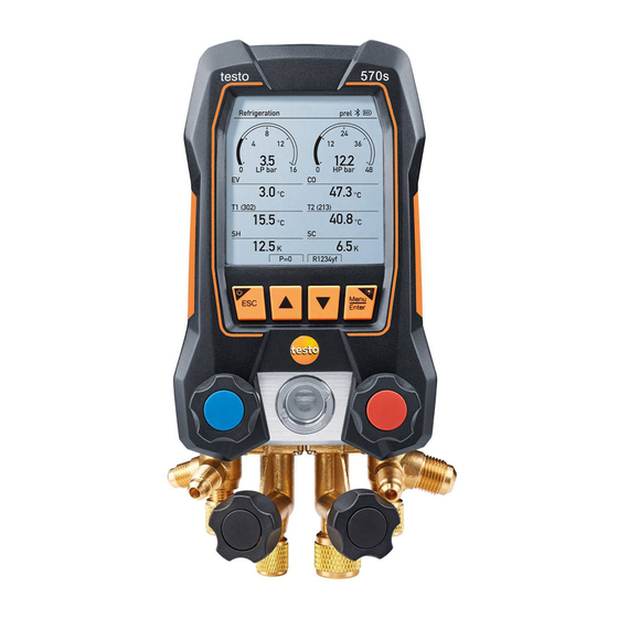 testo 570s Manual De Instrucciones