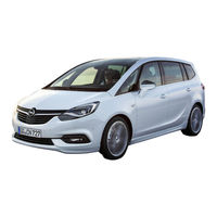 Opel ZAFIRA Manual De Instrucciones