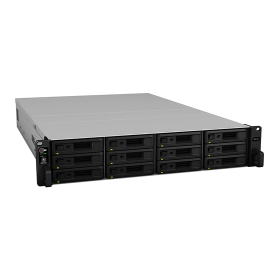 Synology RackStation RS3618xs Guía De Instalación Del Hardware