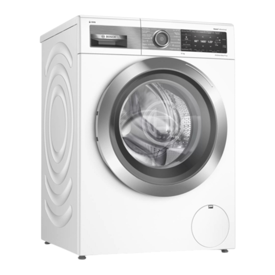 Bosch WAX32EH0ES Instrucciones De Uso E Instalación