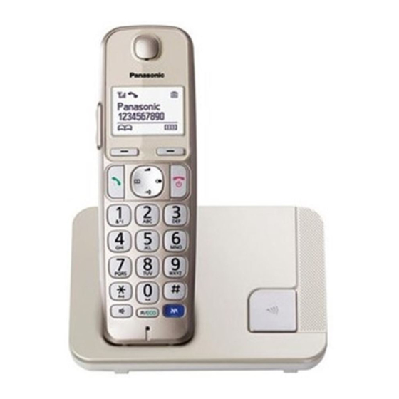 Panasonic KX-TGE210SP Manual De Instrucciones