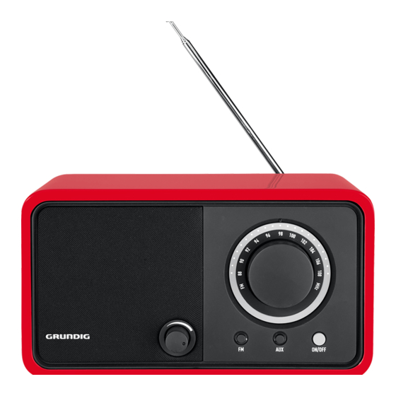 Grundig TR 1200 Manual De Instrucciones