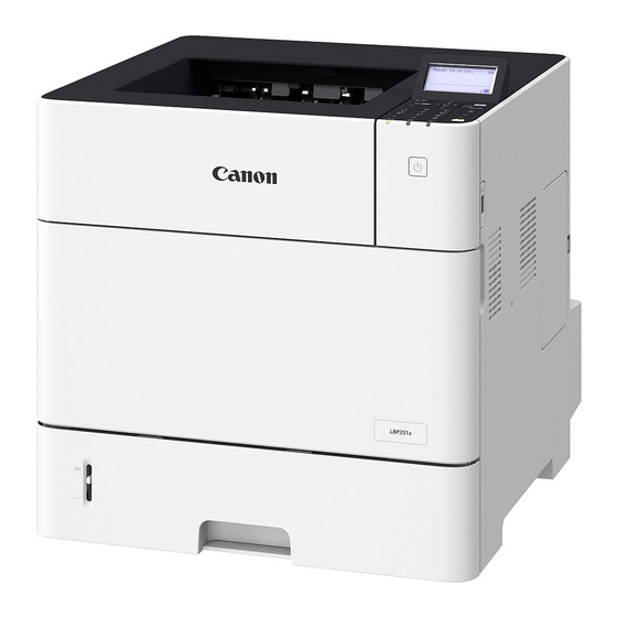 Canon LBP352x Manual Del Usuario