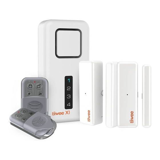 Tiiwee X1 Home Alarm Starter Kit Manual Del Usuario