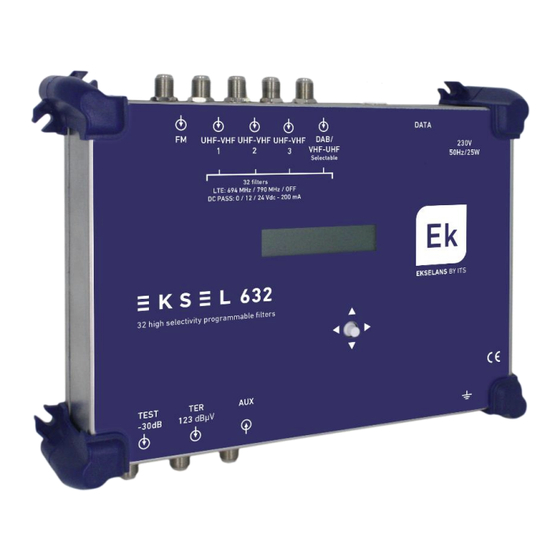 EKSELANS EKSEL 632 Manual De Usuario