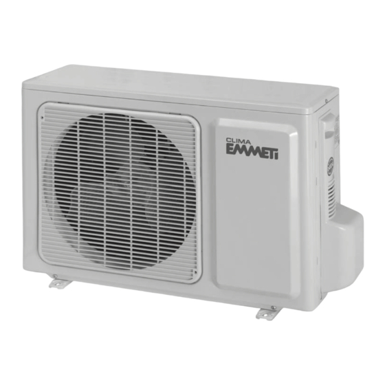 emmeti XECO Serie Manual Instalación E Instrucciones Para El Uso De La Unidad Interna