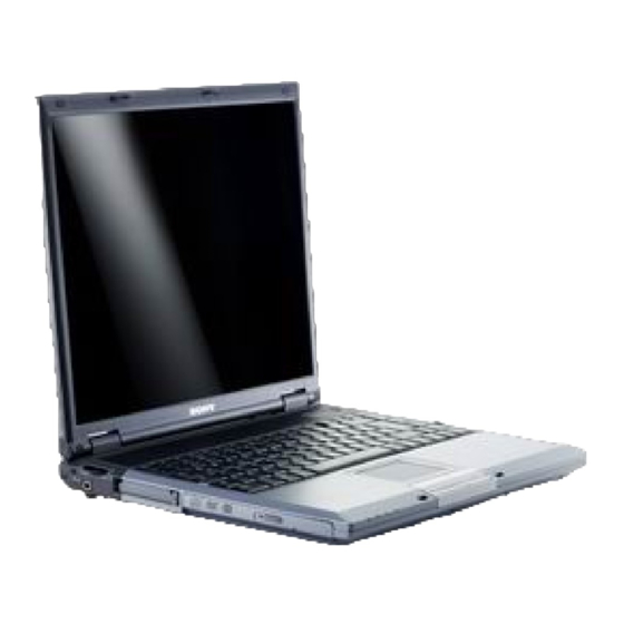 Sony Vaio PCG-GRT Serie Guia Del Usuario