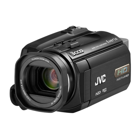 JVC GZ-HD5 Manual De Instrucciones