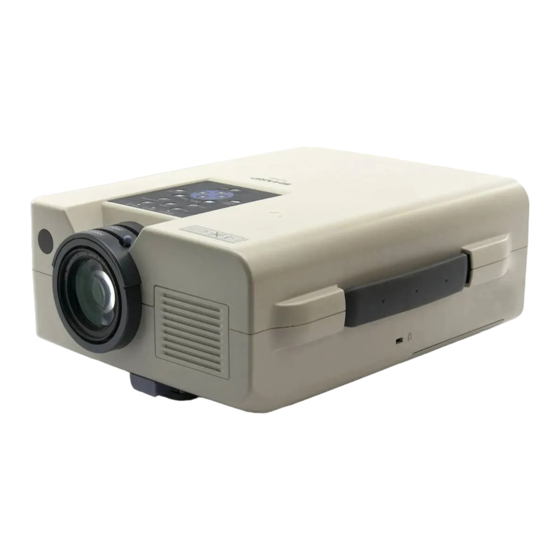 Sharp PG-D120U Manual De Operación